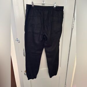 Johnny Was Classic Black Joggers